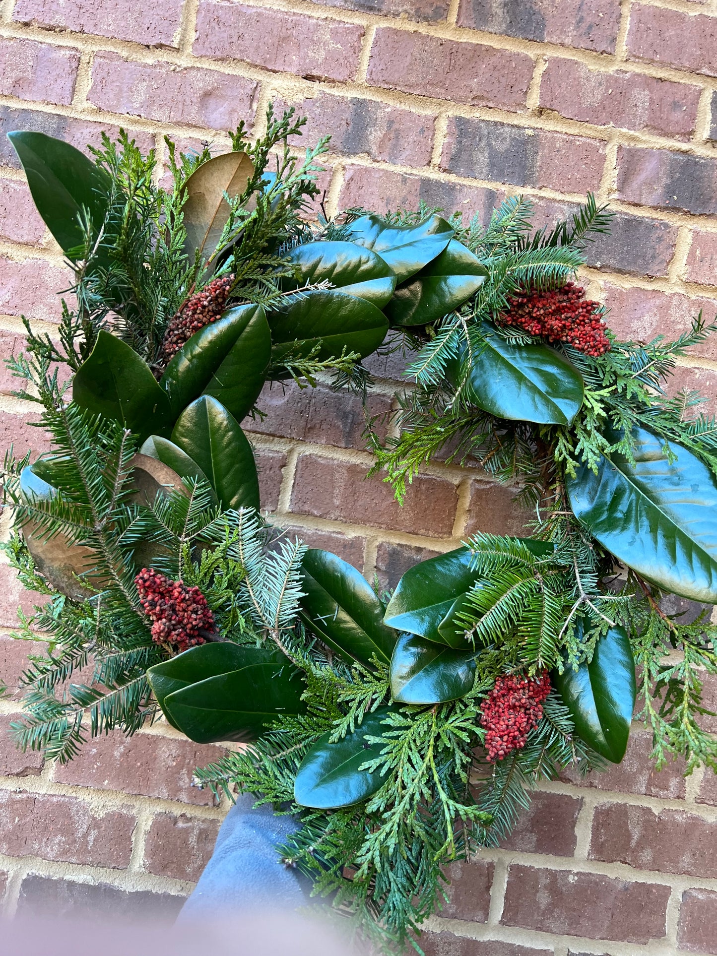 Fresh Handmade Evergreen Holiday Wreaths