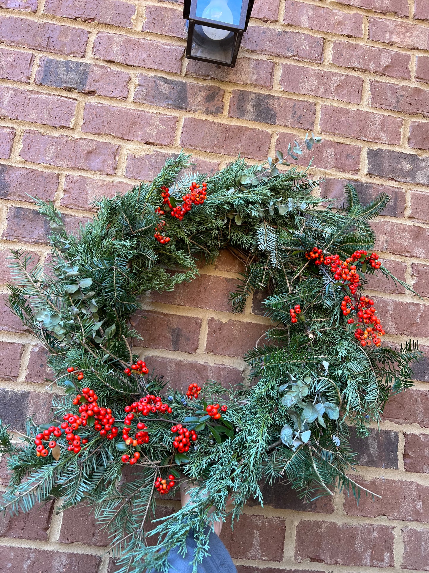 Fresh Handmade Evergreen Holiday Wreaths