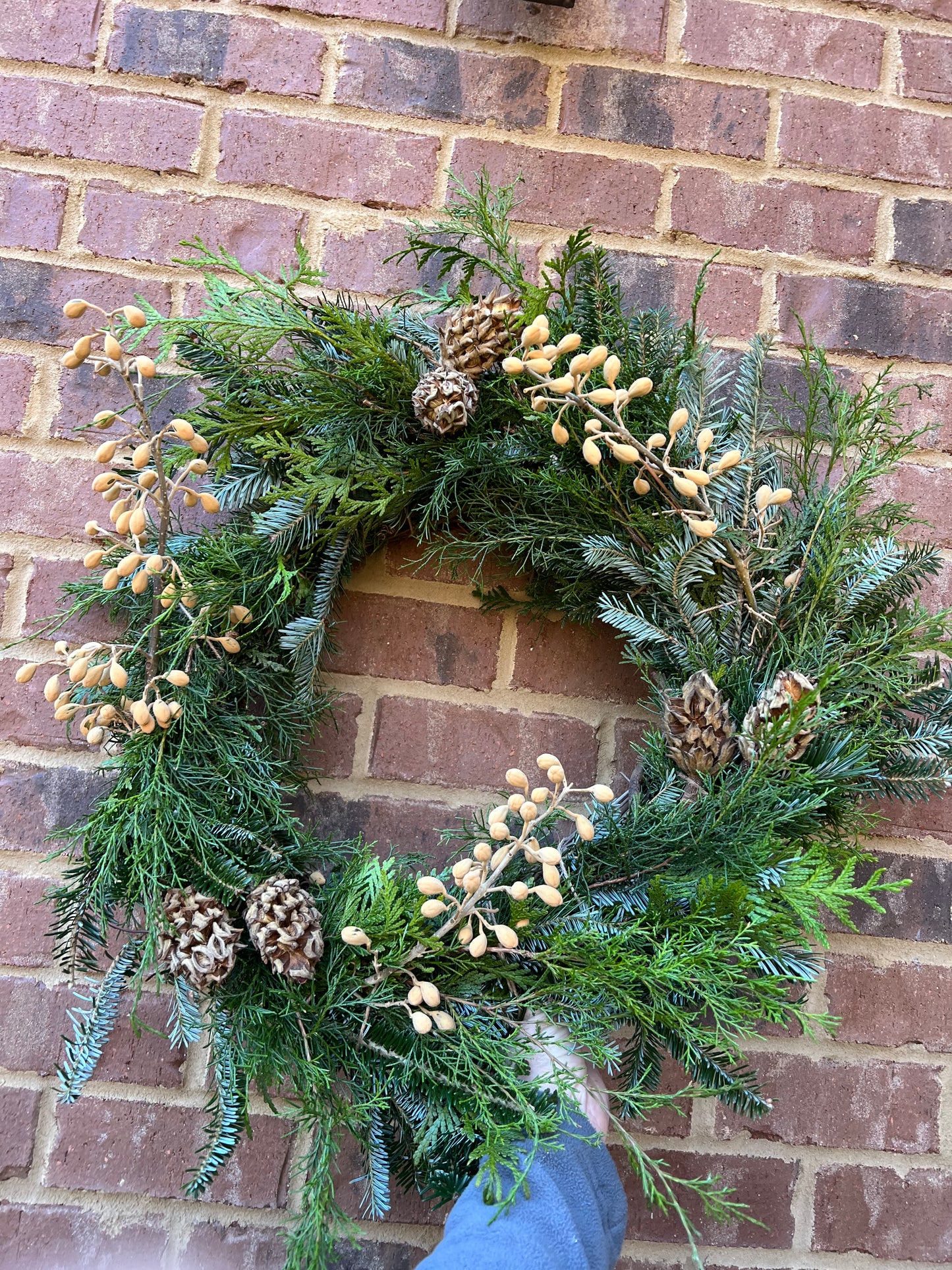 Fresh Handmade Evergreen Holiday Wreaths