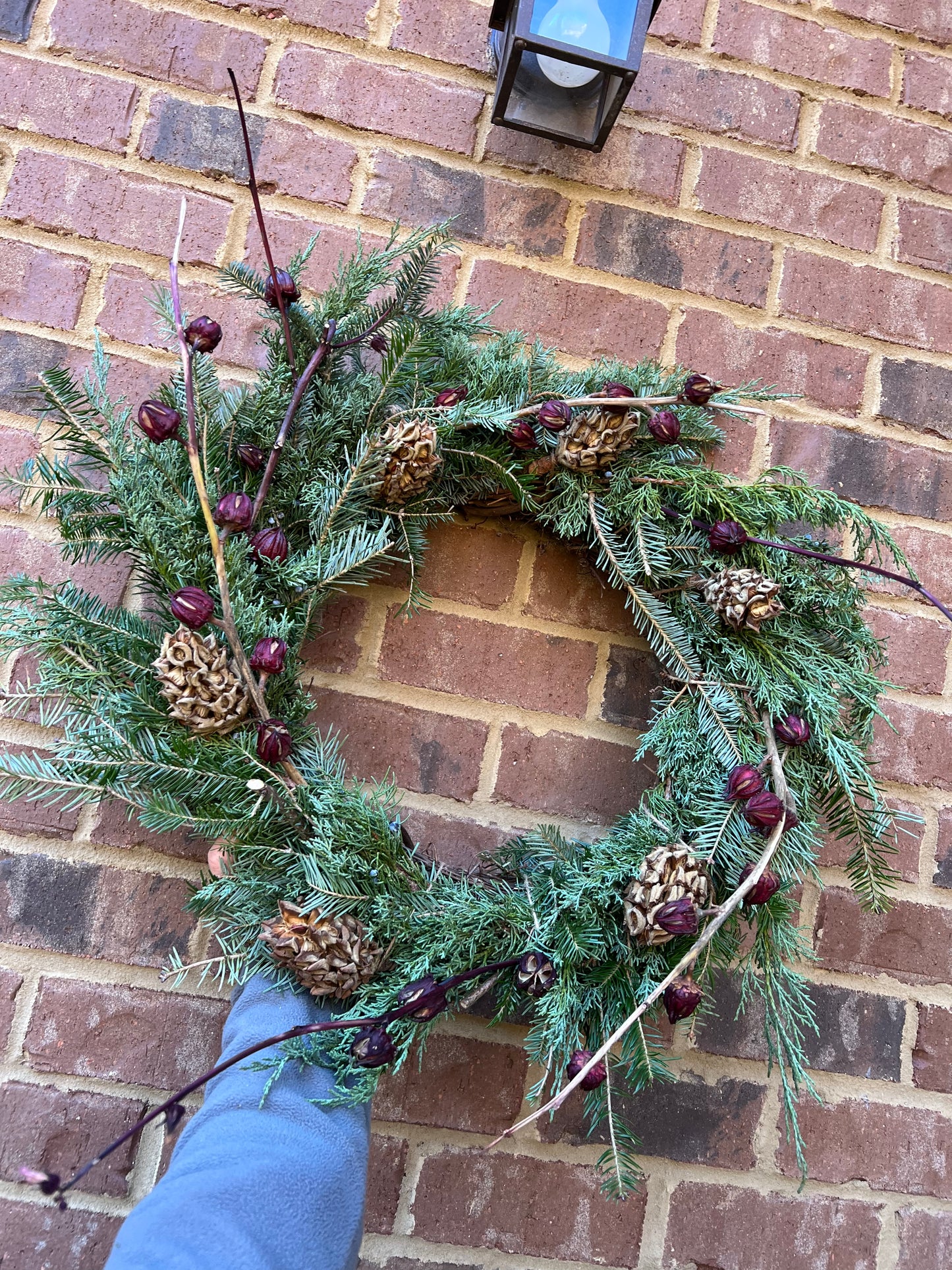 Fresh Handmade Evergreen Holiday Wreaths