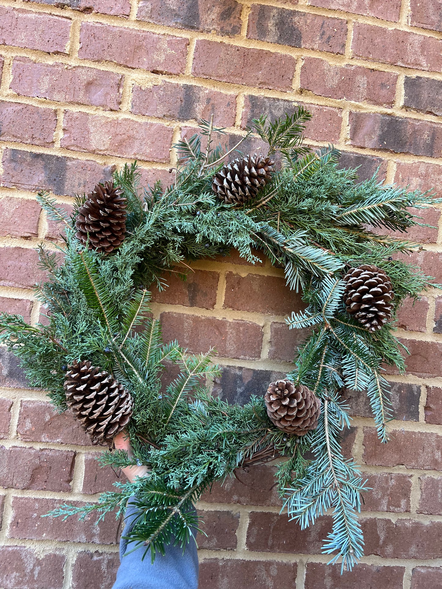 Fresh Handmade Evergreen Holiday Wreaths